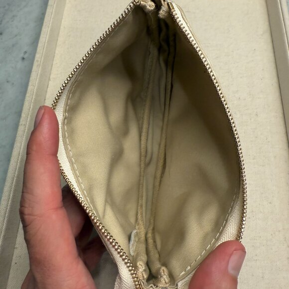 Louis Vuitton Dune Monogram Mini Lin Canvas Pochette on Chain - Picture 4 of 8